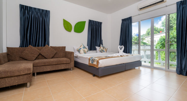 Contemporary Thai-Style Apartment with Pool Access and 1 Bedroom